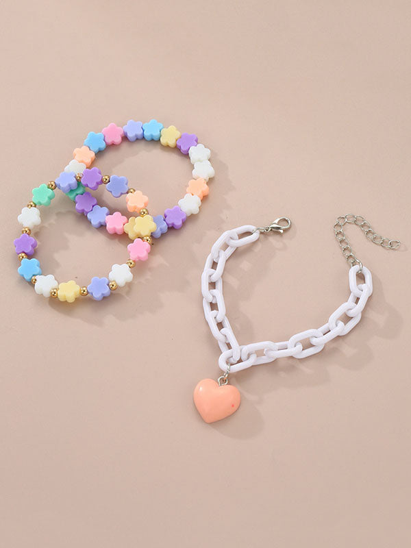 Heart Shape Star Shape Bracelet Accessories