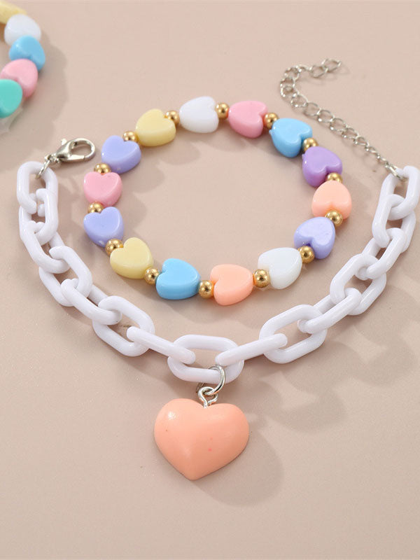 Heart Shape Star Shape Bracelet Accessories