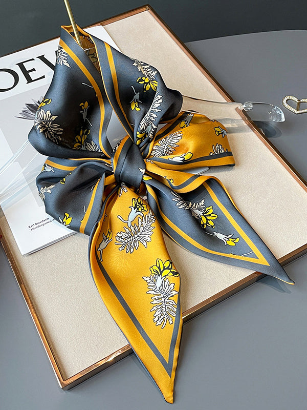 Urban Silk Imitation Floral Printed Scarf
