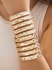 Geometric Hollow Solid Color Bracelet Accessories