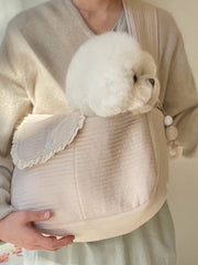 Cute 4 Colors Falbala Pet Bag Accessories