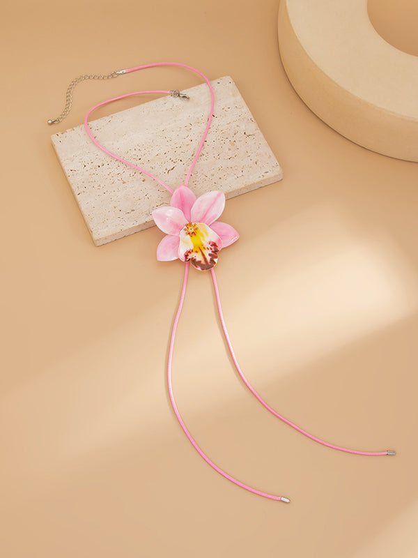 Chains Flower Shape Necklaces Accessories Earrings Accessories Armlet Accessories