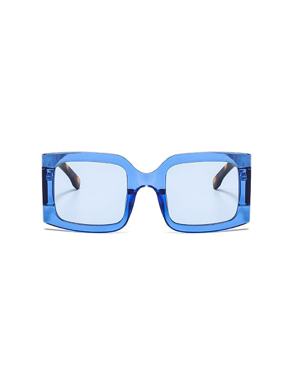 Geometric Sun-Protection Sunglasses Accessories