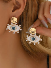 Eye Shape Geometric Earrings Accessories