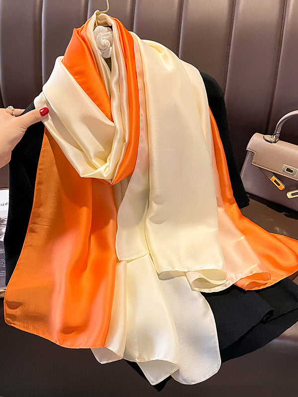 Gradient Keep Warm Leisure Scarf