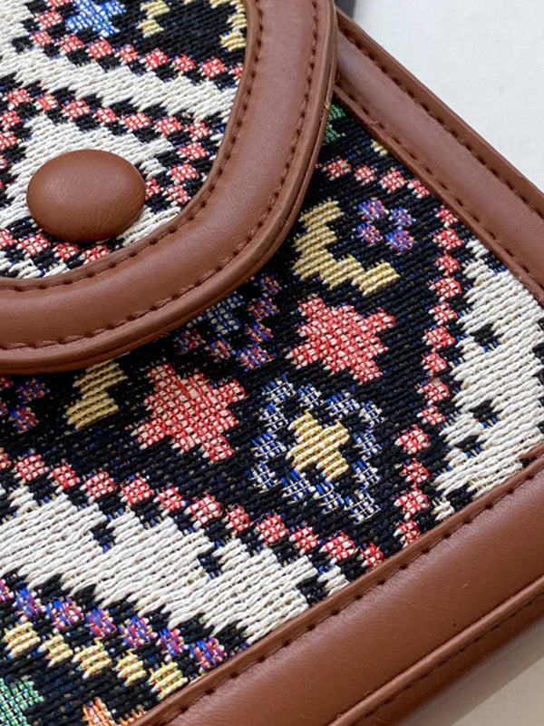 Geometric Split-Joint Crossbody Bags