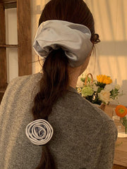 Elasticity Solid Color Scrunchy Hair Accessories