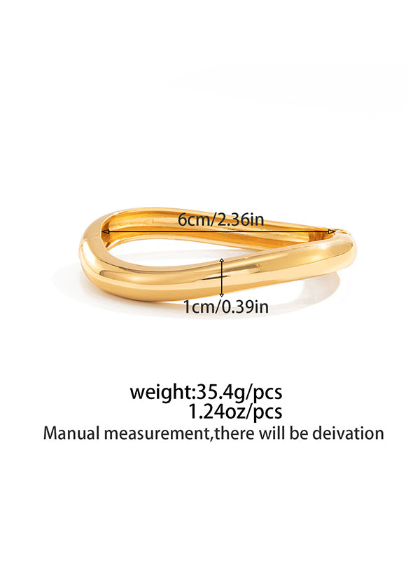 Geometric Shiny Irregularity Bracelet Accessories