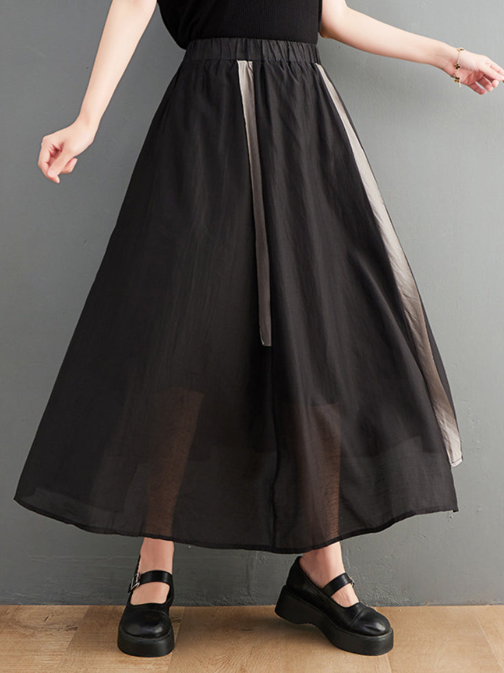Original Simple Casual Loose Solid Color Cross Blouse
