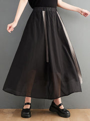 Original Simple Casual Loose Solid Color Cross Blouse