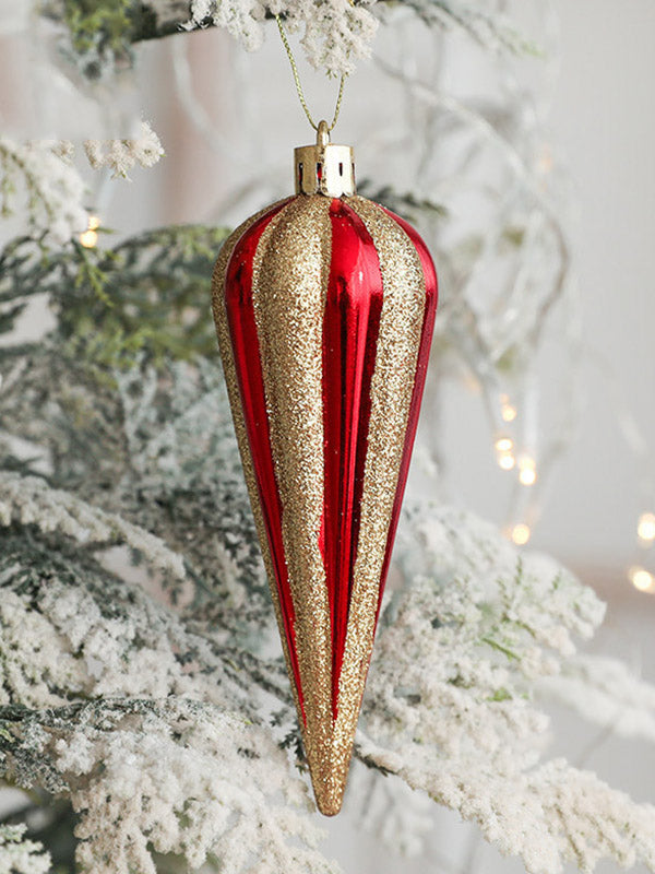 2 Pcs Snowman House Ice Cream Christmas Xmas Tree Decorations Pendant