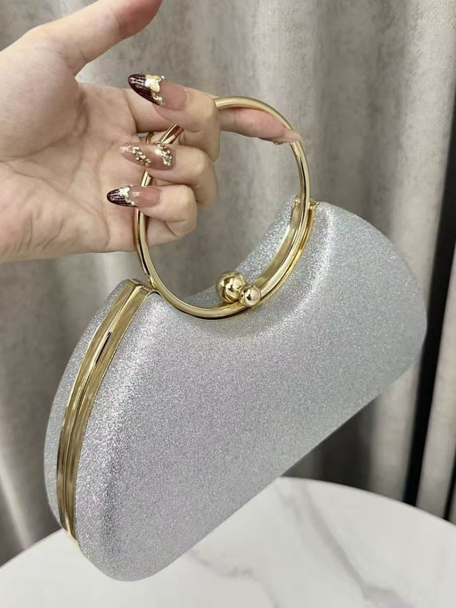Lock Shiny Mini Bags Evening Bags & Clutches
