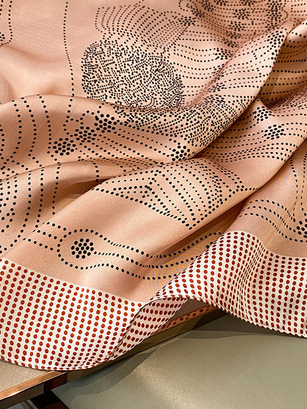 Polka-Dot Leisure Scarf