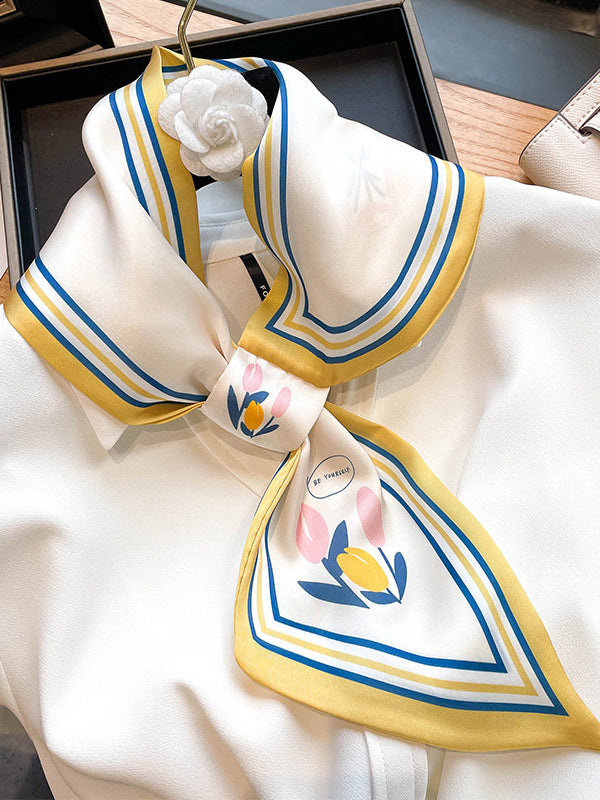 Urban Silk Imitation Floral Printed Scarf