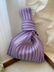 Striped Woven Handbag Bags Accessories