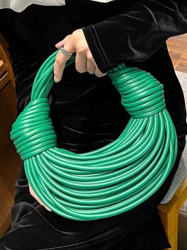 Solid Color Tasseled Bags Accessories
