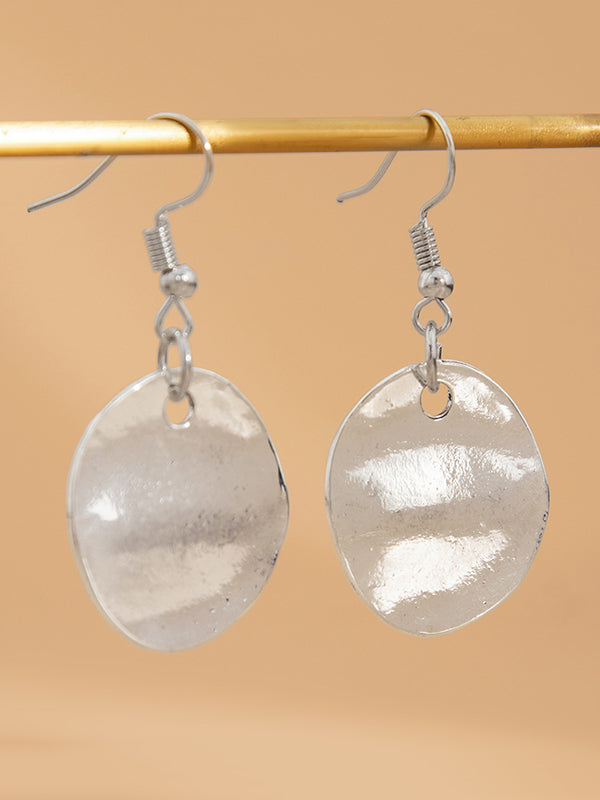 Chains Geometric Normcore Drop Earrings