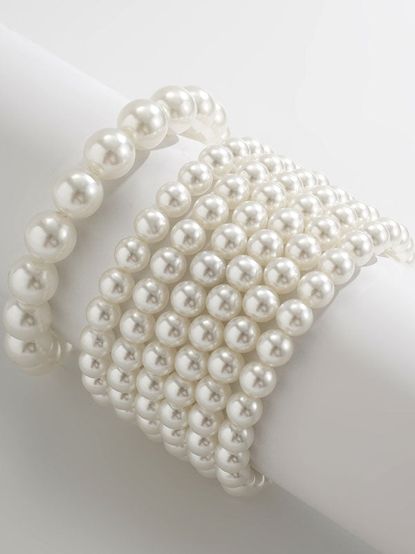 Geometric Two Pcs Anklets