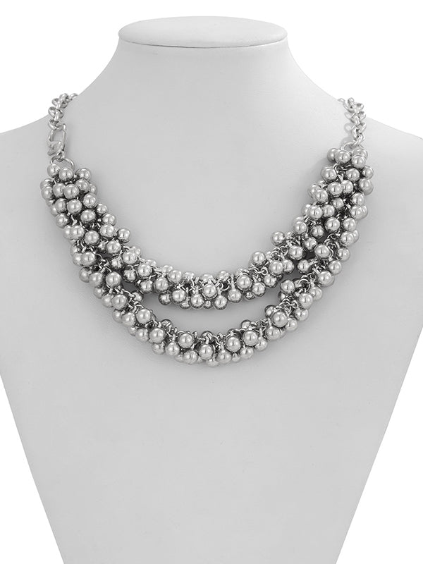 Chains Geometric Solid Color Necklaces Accessories