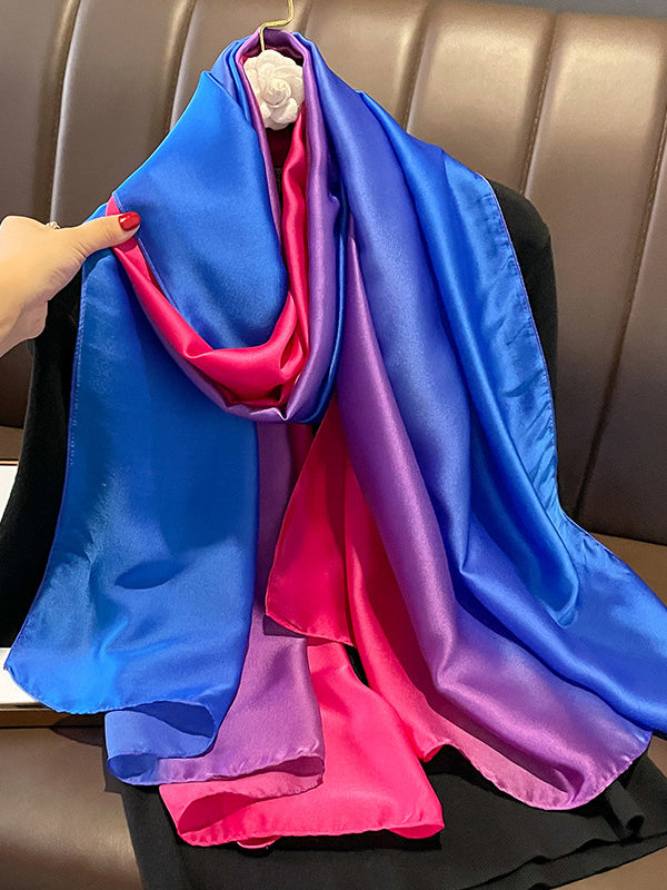 Gradient Keep Warm Leisure Scarf