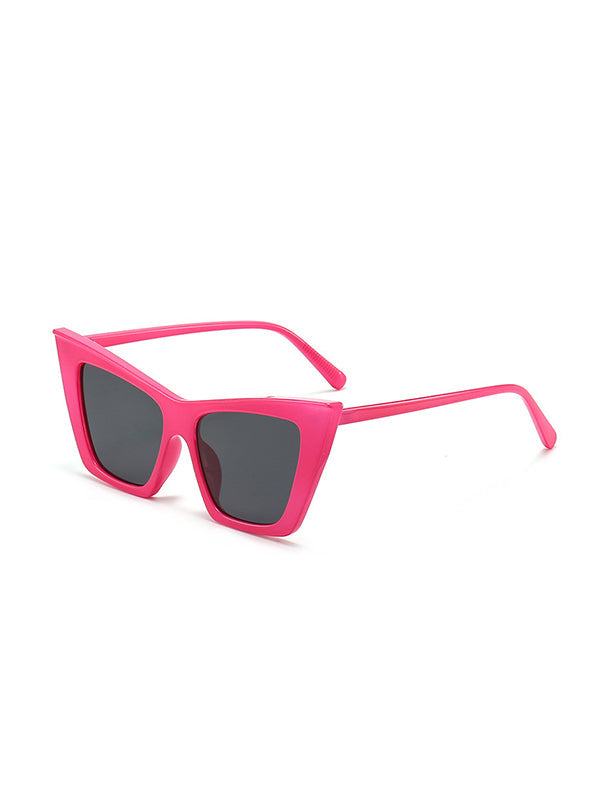 Geometric Sun-protection Sunglasses Accessories