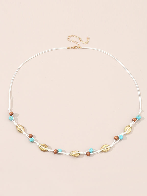 Beaded Contrast Color Waist Chain Accessories
