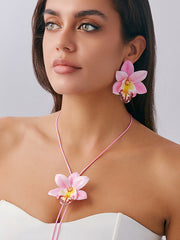 Chains Flower Shape Necklaces Accessories Earrings Accessories Armlet Accessories