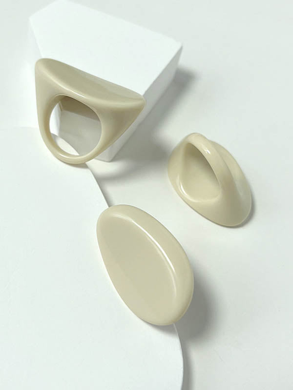 Geometric Rings Accessories
