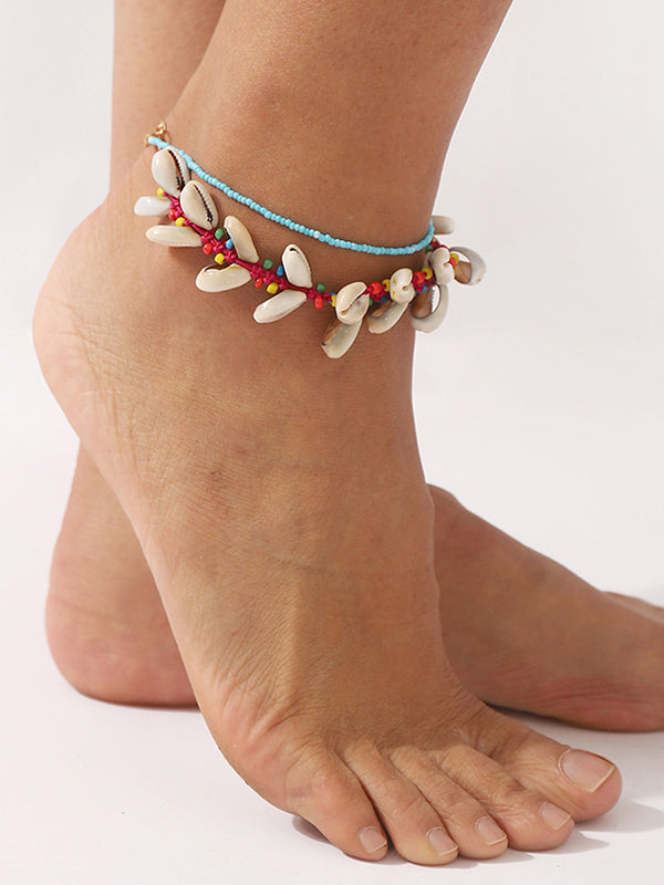 Geometric Conch Anklet