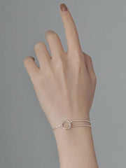 Urban Solid Color Geometric Bracelet Accessories