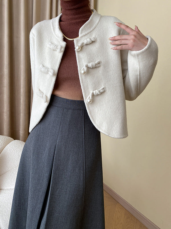 Gradient Long Sleeves Skinny High-Neck Sweater Tops Pullovers