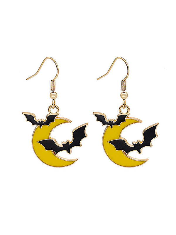 Geometric Drop Earrings Halloween