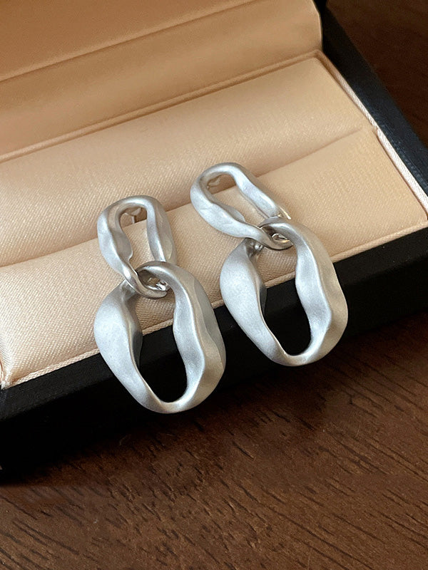Geometric Drop Earrings