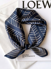 Printed Square Silk Scarf