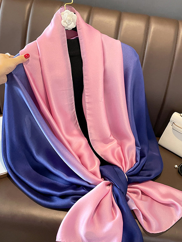 Gradient Keep Warm Leisure Scarf