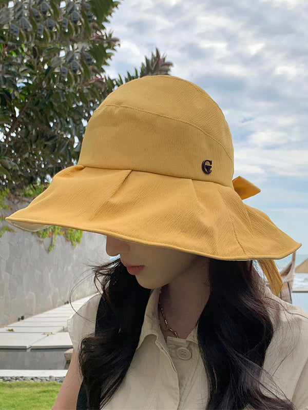 Foldable Wide Side Sun-protection Hats&Caps
