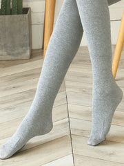 Casual Skinny Solid Color Thermal Pants Bottoms