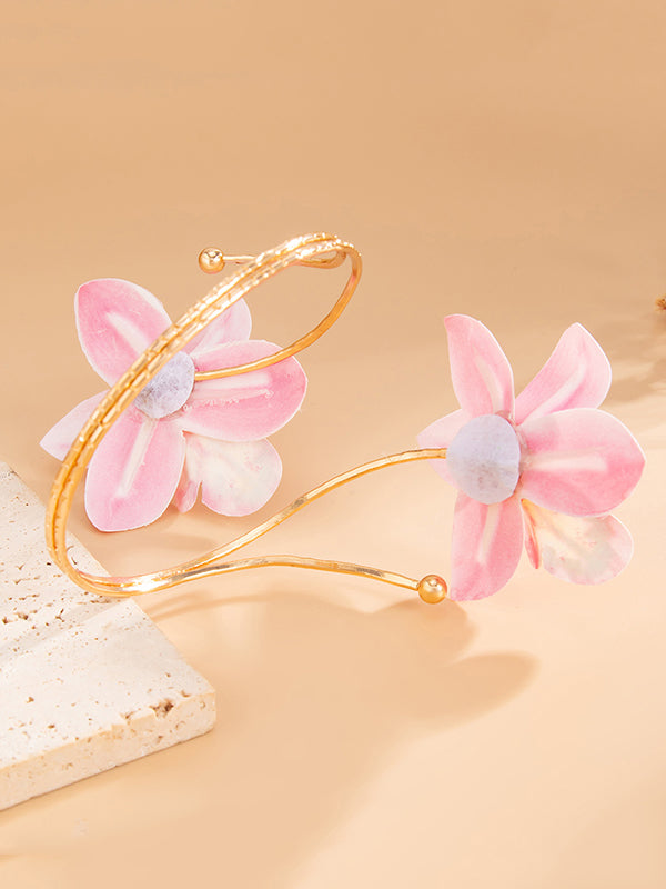 Chains Flower Shape Necklaces Accessories Earrings Accessories Armlet Accessories