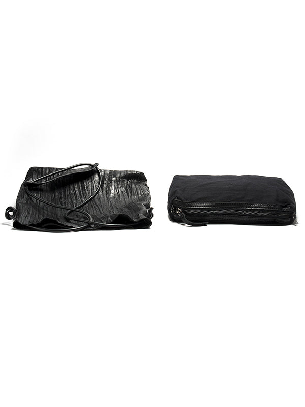 Retro Ruffled Single-shoulder Bag
