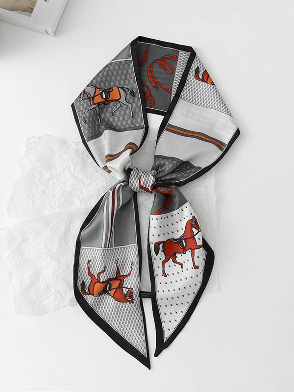 Animal Printed Scarf Hair Band