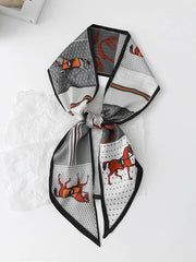 Animal Printed Scarf Hair Band