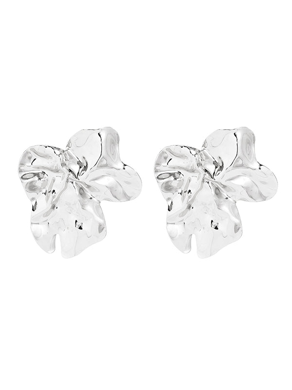 Flower Shape Normcore Earrings Accessories