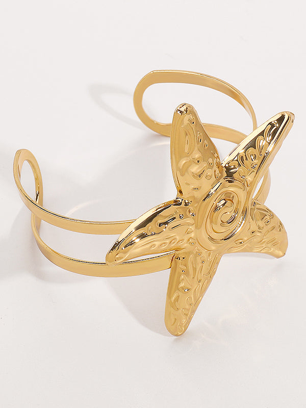 Ringent Solid Color Star Shape Bracelet Accessories