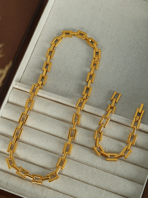 Chains Geometric Necklaces Accessories Bracelet Accessories