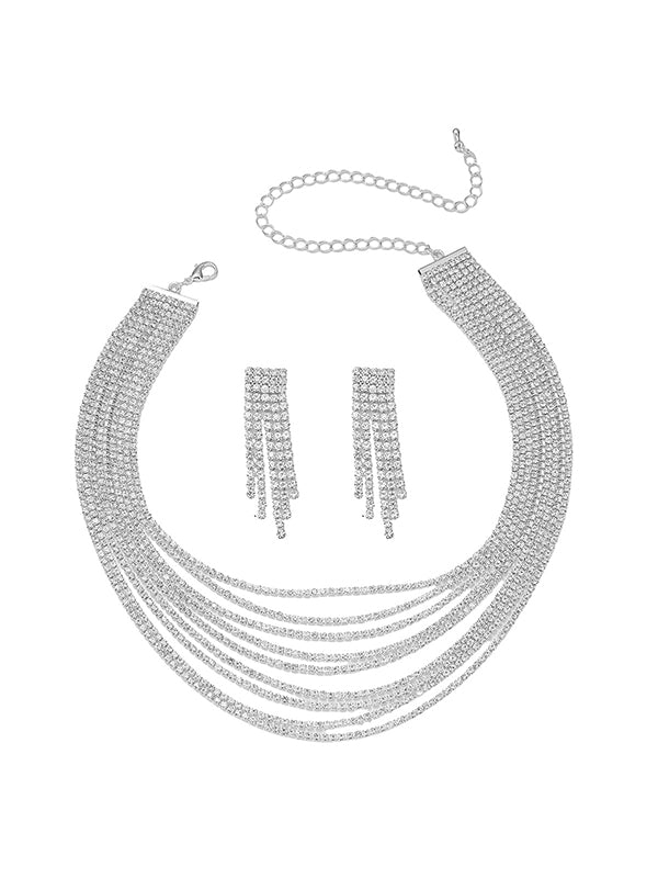 Layered Necklaces Accessories Drop Earrings