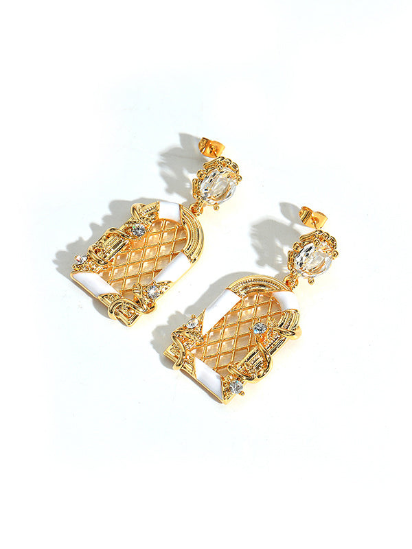 Original Stylish Geometric Hollow Earrings