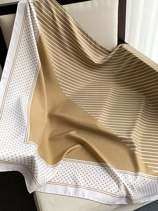 Polka-Dot Striped Vintage Shawl&Scarf