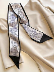 Floral Printed Contrast Color Shawl&Scarf