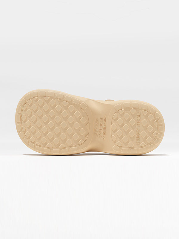 Hollow Round Cut Sandals Platform Shoes Crocs