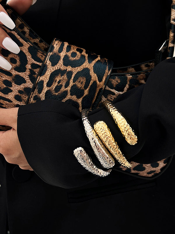 Geometric Pleated Shiny Irregularity Bracelet Accessories